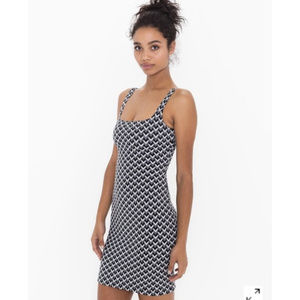AMERICAN APPAREL Jacquard Knit Tank Dress